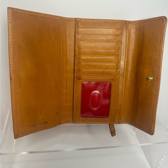 Dooney & Bourke Florentine Pebbled Leather Flap Continental Wallet - Picture 11 of 16